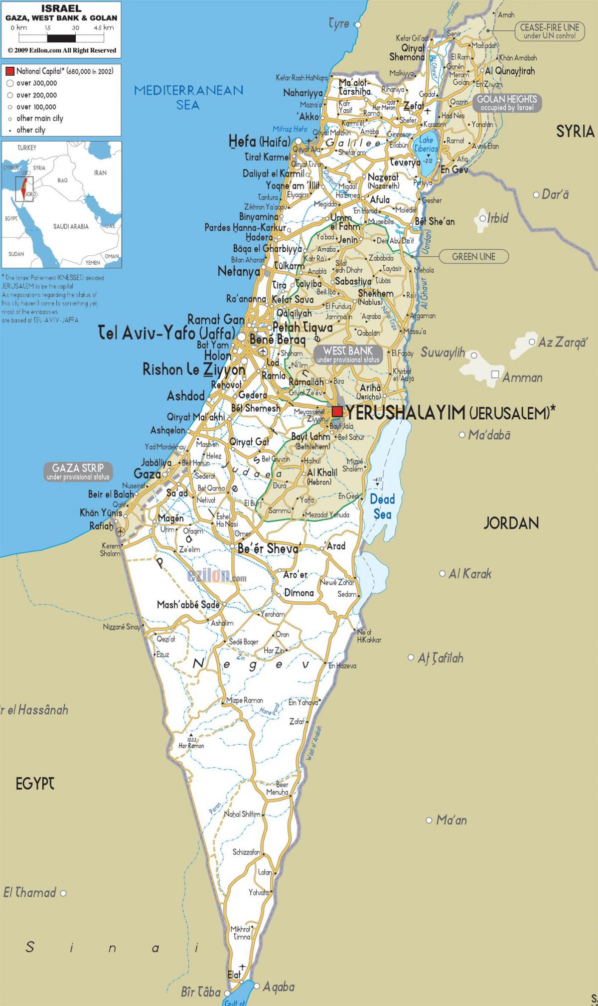İsrail'in yol haritası 
