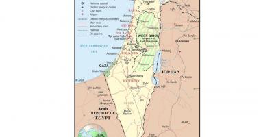 İsrail haritası havaalanları